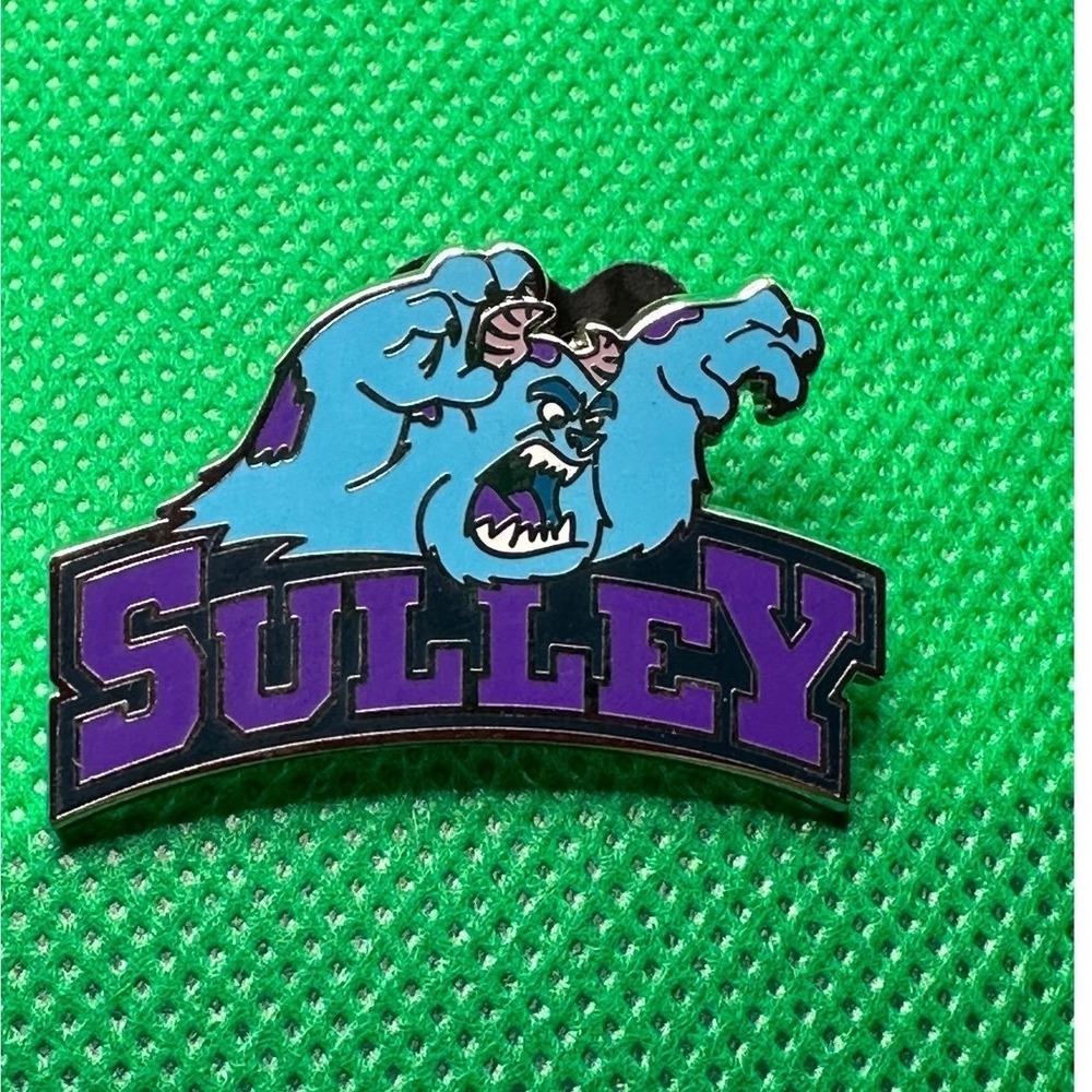 Disney pin Fantasyland Football Sulley Monsters Inc. NEW Authentic Mystery Pack